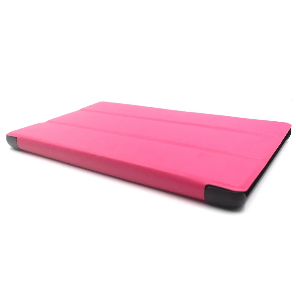 Ультратонкий чехол подставка из искусственной кожи для Amazon Kindle Fire HD 8 2016 (6 е