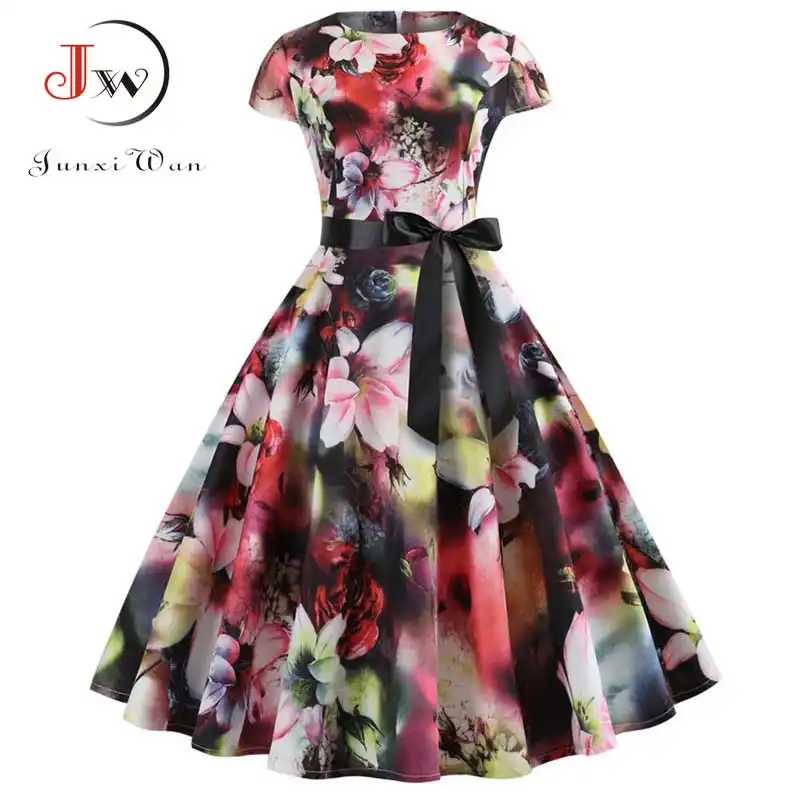 floral printed frocks