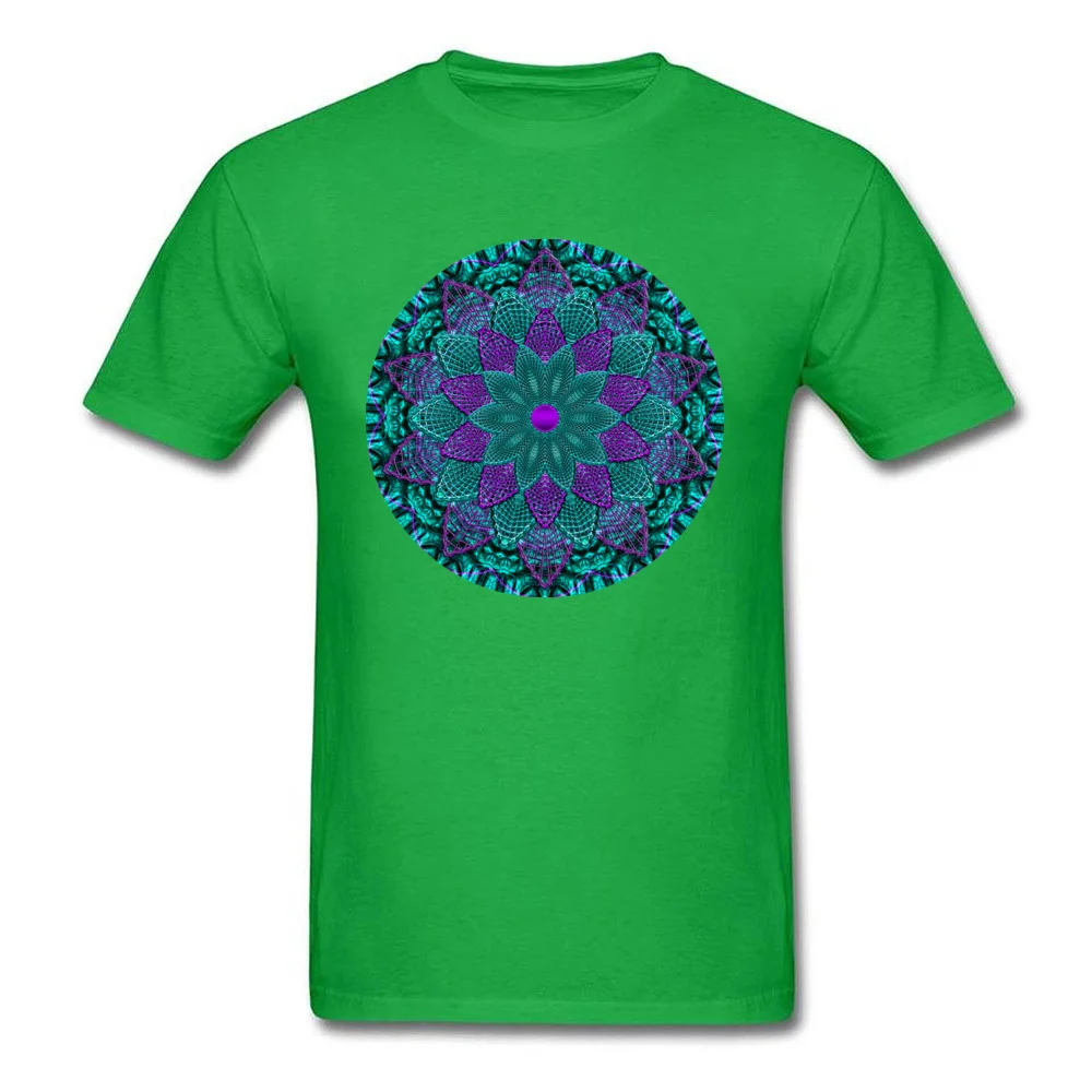 MANDALA DESIGN T SHIRT 241_green