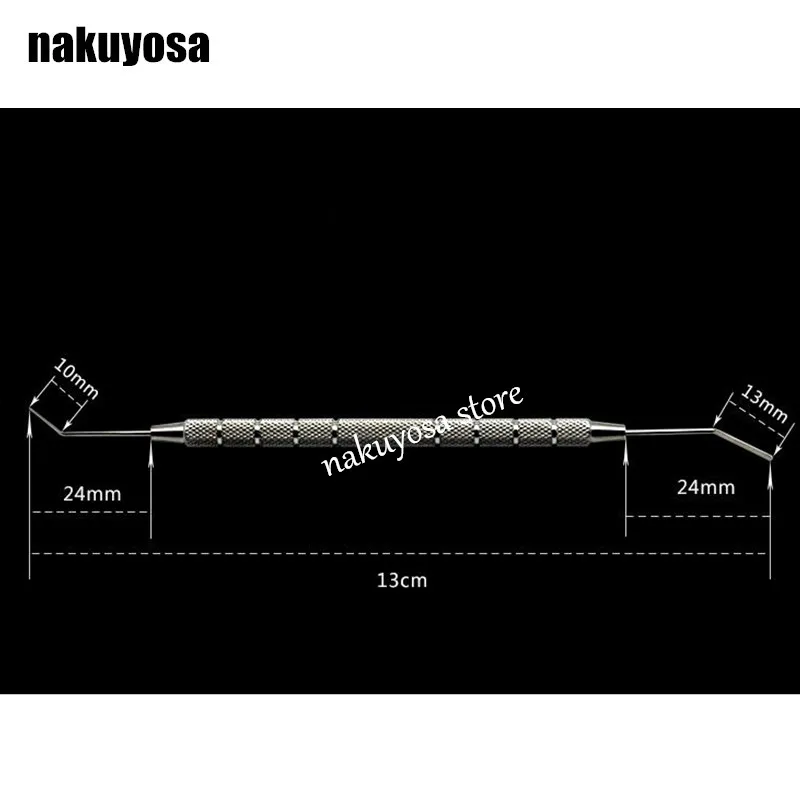 Офтальмологические инструменты один/двойная головка высокого качества из нержавеющей стали титановый сплав ультра-тонкий Ирис инструмент для реставрации