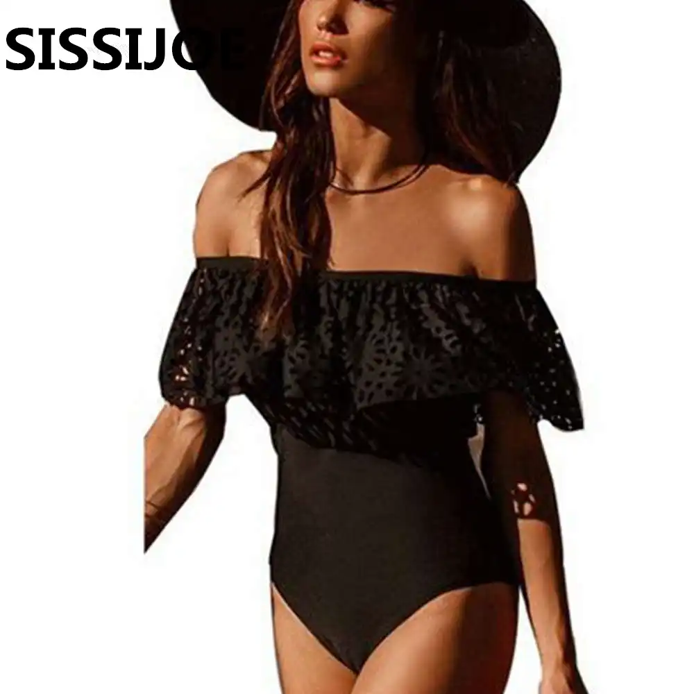 cute off the shoulder swimsuits