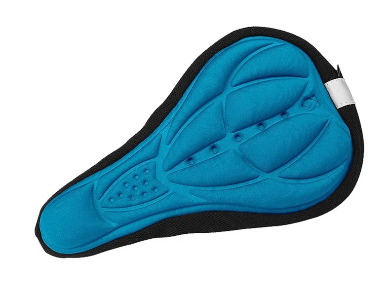 New Arrival Soft 3D Silicone Gel Cycling MTB Bicycle Saddle Road Mountain Bike Racing Saddle Seat Cover Cushion Ass Protector (3)