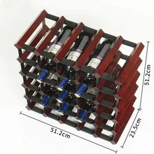 Дубовый винный стеллаж, украшение, держатель для вина, гостиная, твердый деревянный держатель для красного вина, подвесной держатель для винной бутылки, вверх дном