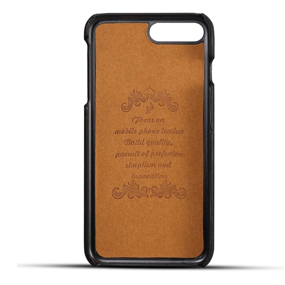 Новинка роскошный кожаный чехол для iPhone 8/8Plus Apple 7/7Plus задняя крышка модный