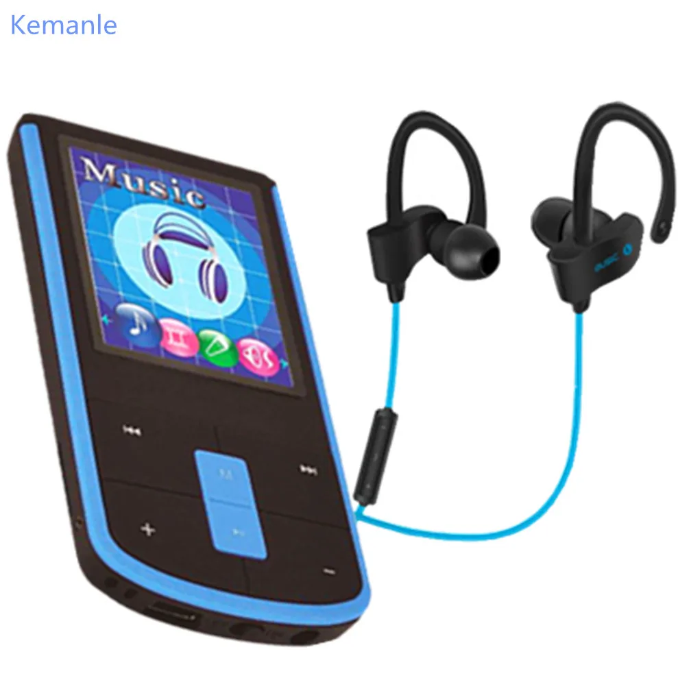 8 ГБ спортивный bluetooth MP4 плеер BT388 Bluetooth наушники спортивные беспроводные Мини