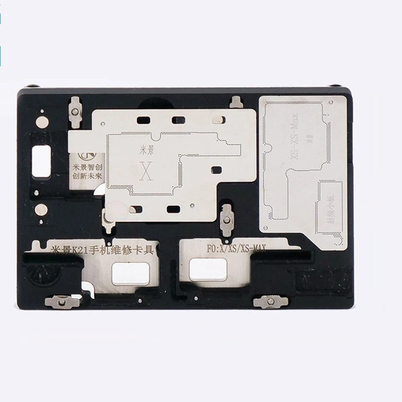 MJ K21 PCB Holder Fixture For iPhone X/XS/XS MAX Micro Soldering Repair Station Fixing Tools