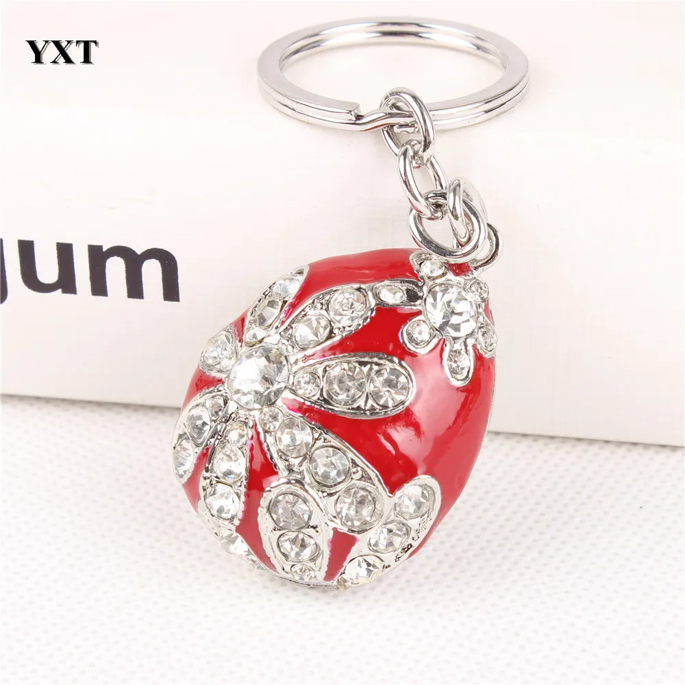 New Fashion Flower Oval Bean Crystal Charm Pendant Purse Handbag Car