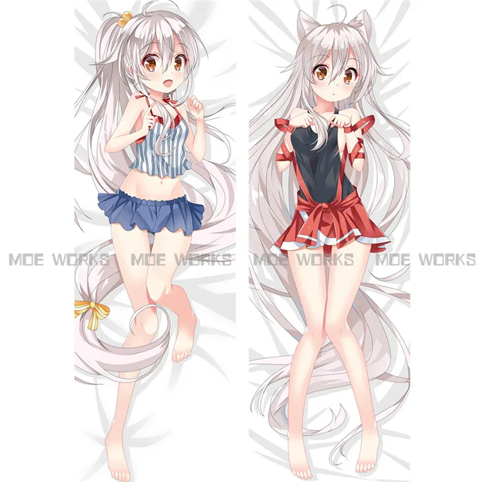 11 конструкции urara meirocho 2WT хия обниматься тела Чехол коумэ юкими Dakimakura наволочка кон Тацуми подушка