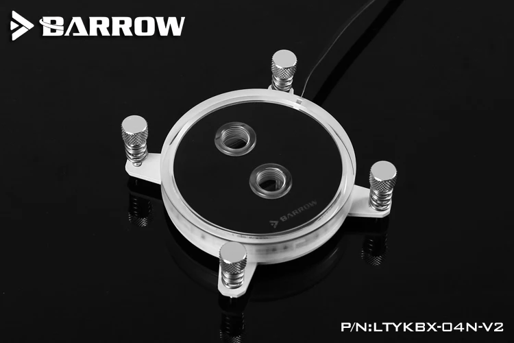 Barrow LTYKBX 04N V2 для водяных блоков процессора Intel Lga X99/X299 LRC RGB v2 акриловый