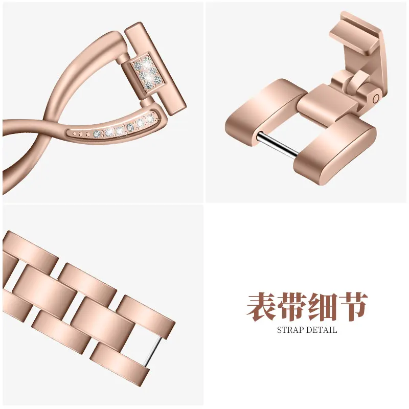 18 мм ремешок из нержавеющей стали для Huawei Talkband B5 HONOR Watch s1 совместимый сменный