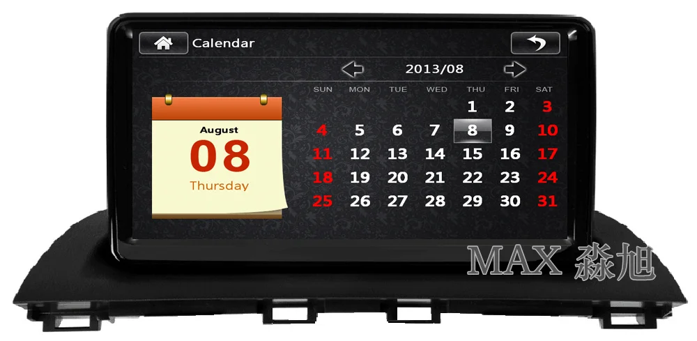 Perfect MAX 9" Car Radio GPS Navigation System For Mazda CX-4 Bluetooth Call/Music Free Map Steering wheel control 1080P 3G 11