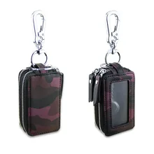 Натуральная кожа сумка фабрики кошельки Ключевые Мужчины Женщины Сумка Многофункциональный Ключевые сумки события Необычные ключа автомобиля ключница Держатели мини