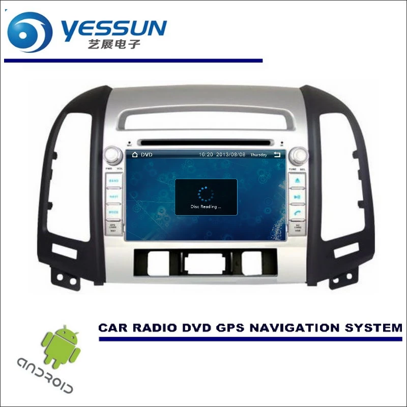 Perfect YESSUN For Hyundai Santa Fe 2006~2012 DVD CD GPS Player Radio Navi Stereo HD Screen - Wince / Android Car Navigation Multimedia 4
