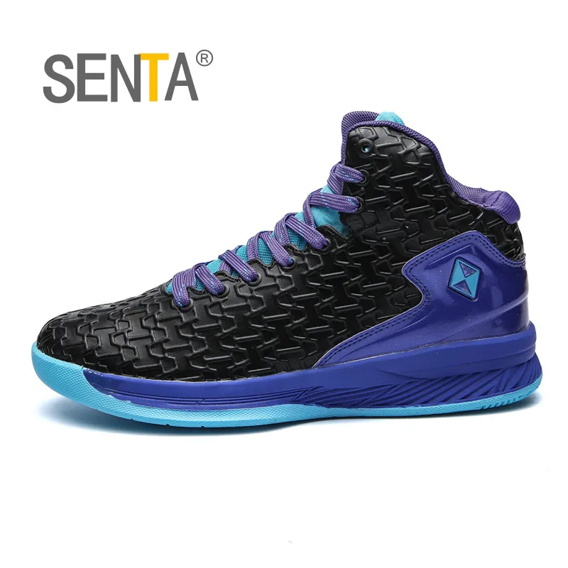 SENTA 2018 Original Zapatillas De deporte De los hombres cesta Homme Zapatillas De deporte Zapatillas De Baloncesto De la PU De Baloncesto botas al aire libre zapatos De Baloncesto