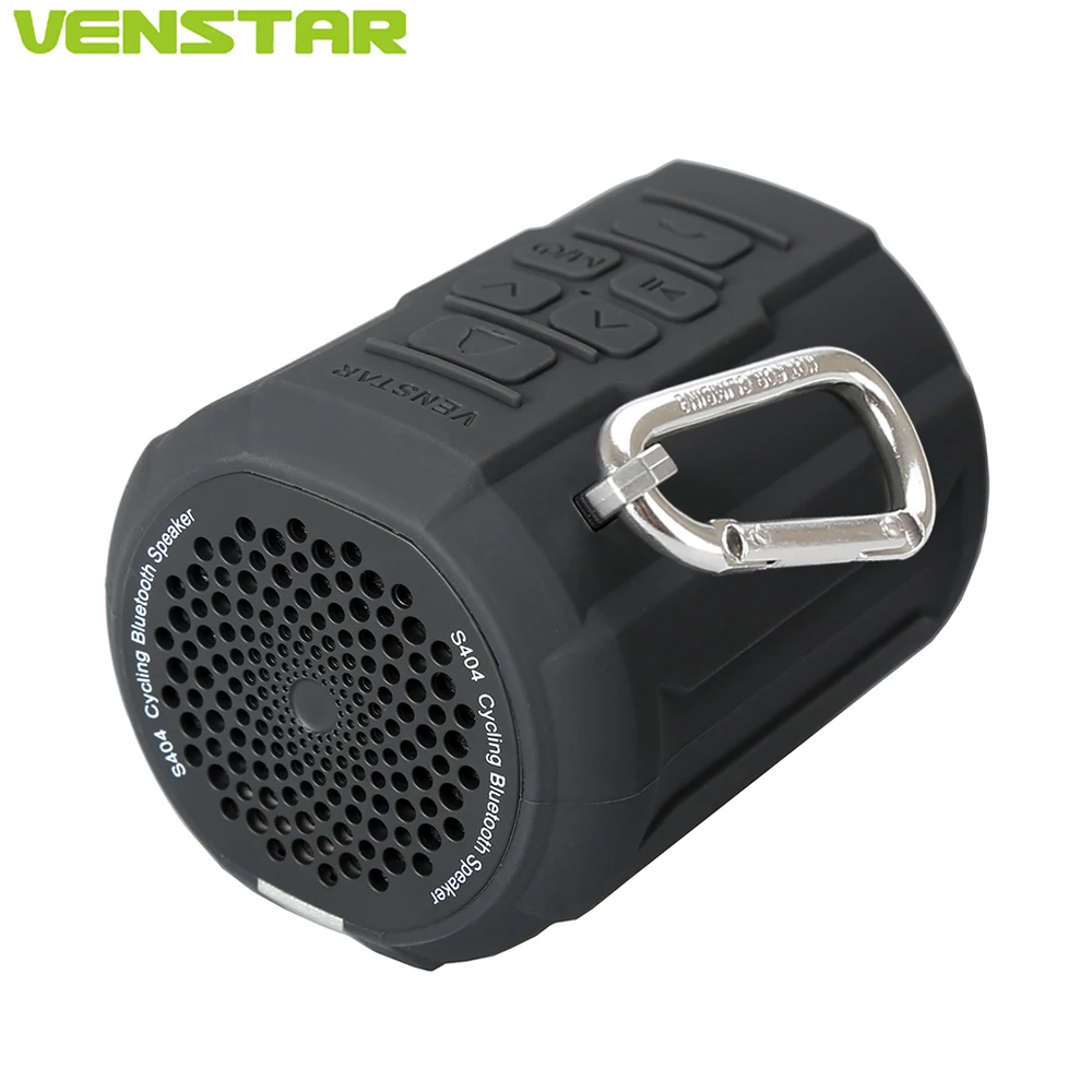 online VENSTAR S404 Falante Sem Fio Bluetooth para a Motocicleta de Bicicleta Ao Ar Livre Ciclismo Esporte com Bike Mount, Painel de Controle Remoto, slot Para Cartão TF