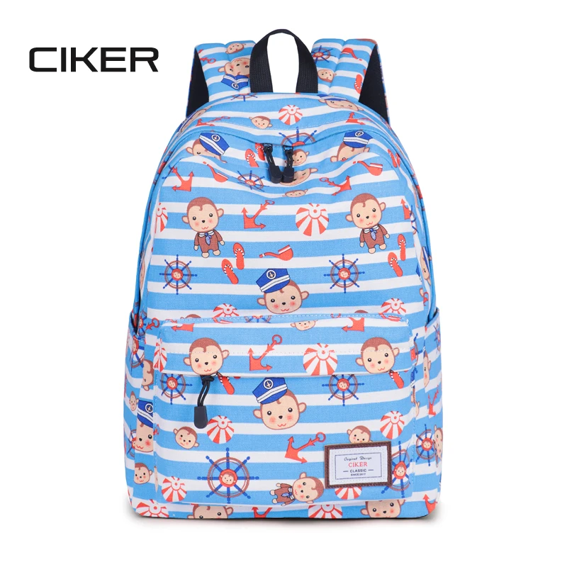 

CIKER Canvas Printing Backpack Women School Backpacks for Teenage Girls Naval wind Laptop Rucksack Bagpack Mochilas School bags