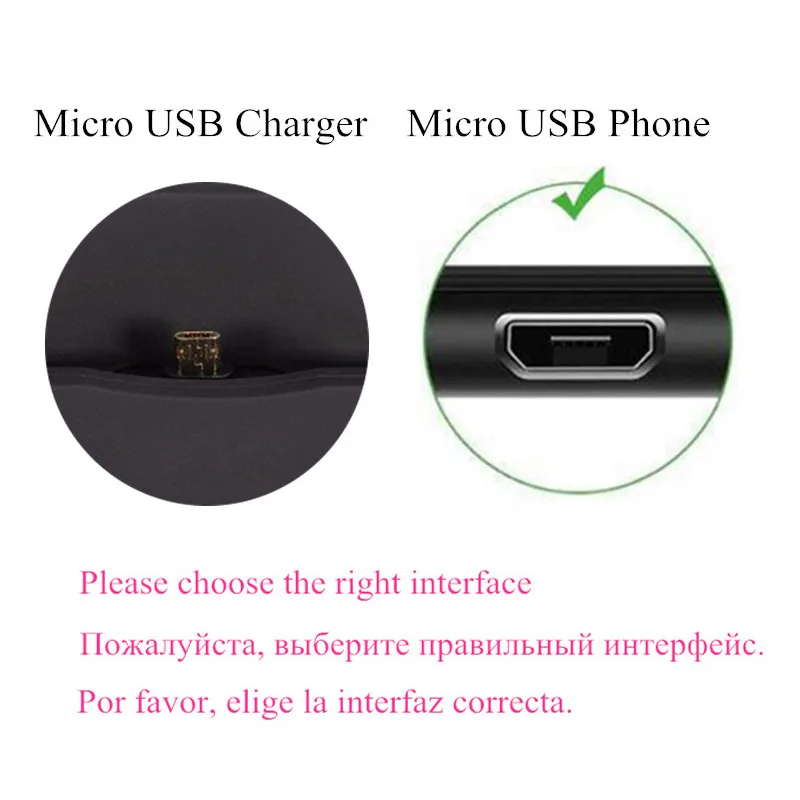 Подставка для зарядки USB зарядка Док-станция для Зарядное устройство для samsung Galaxy J3 J5 J7 A5 A3 A7 J4 J6 A7 A8 A6 s8 S9 плюс S7 S6 край - Тип штекера: micro usb charger