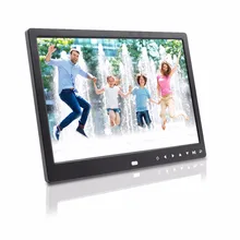 Цифровая фоторамка 12 дюймов 12 дюймов Воспроизведение изображения и видео Поддержка календаря поддержка SD и USB накопитель цифровой альбом 16X9 соотношение