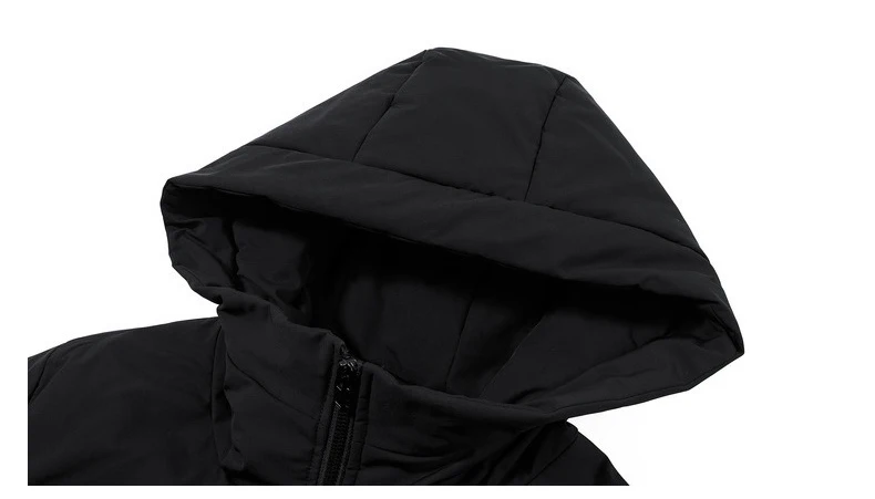 Пионерский лагерь длинный Зимний пуховик для мужчин брендовая одежда Мода 90% утиный пух пальто мужской наивысшего качества красный черный