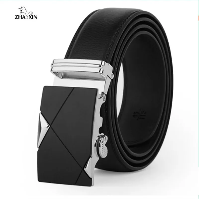 Brand Genuine Leather 2018 Man Belt High Quality New Belts Men Luxury Designer Automatic Buckle Business jeans Mens belt