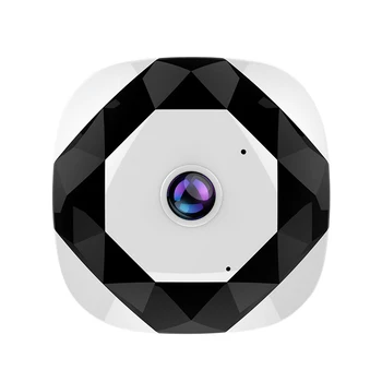 

960P Wifi Camera 360 Degree Panoramic Camera Home Security Surveillance Night-Vision Fisheyes Lens Mini Wifi Camera(Uk Plug) #8