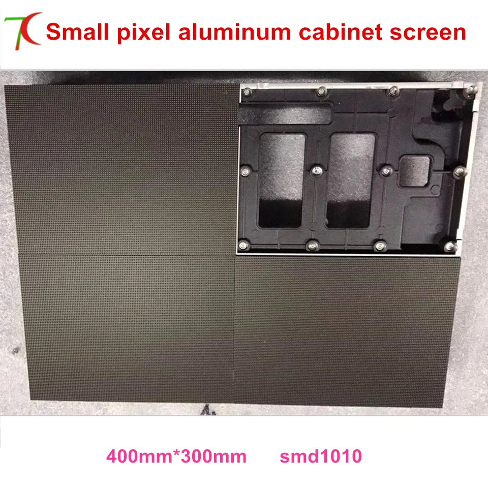 P1.667/P1.923 indoor 400*300 мм литья алюминия кабинет светодио дный экран, маленький шаг, высокой четкости