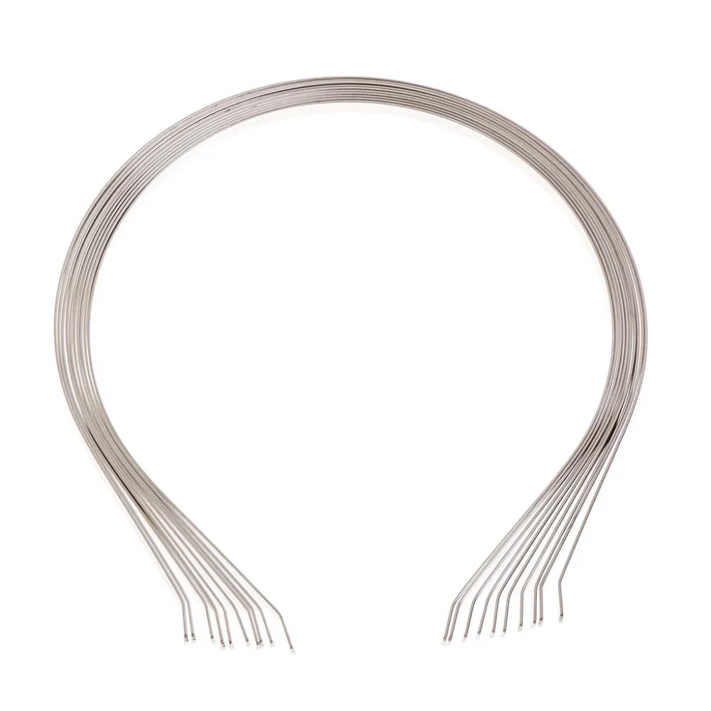 Мм 10 шт. 5 мм пустой простой металлический ободок для волос для DIY аксессуары для волос ремесла