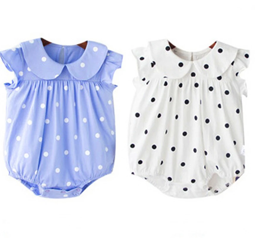 Baby Bodysuits Summer Newborn Baby Girl Clothes Organic Cotton Casual