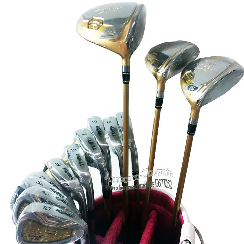 New Men Golf Clubs HONMA S 06 4 star Complete Set HONMA Golf driver