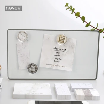 

Never Marble Series Sticky Notes And Memo Pads Set Post With Sticker Box Fashion Trend 2019 Office Supplies Stationery Store