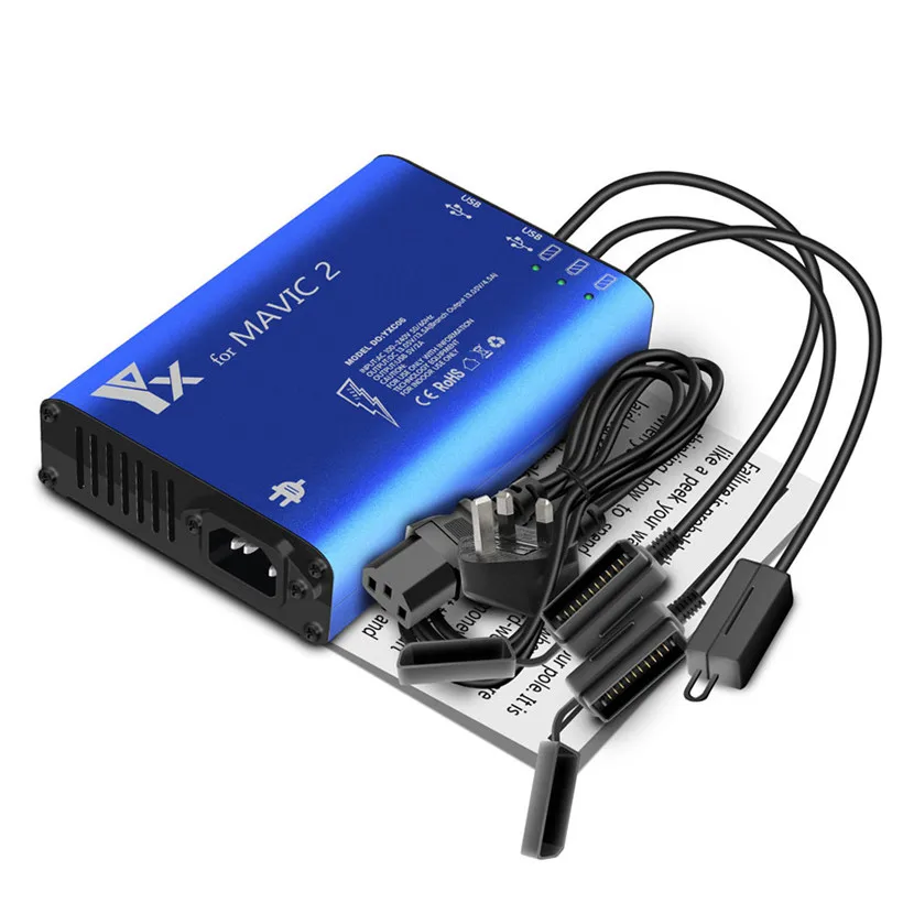 

5 in 1 RC USB Smart Rapid Balance Charging Multi Batteries Charger For DJI Mavic 2 Pro/Zoom 80907