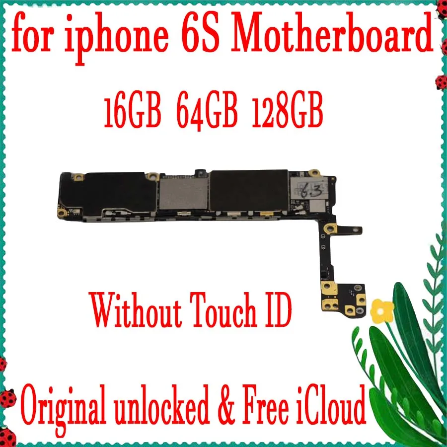 Хорошо протестированы оригинальная разблокированная плата для iphone 6S 4 7 дюймов