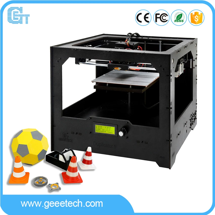 

Geeetech Duplicator 5 DIY 3D Printer Dual-color Smart APP Control Wi-Fi Connection Cloud Printing Cheap