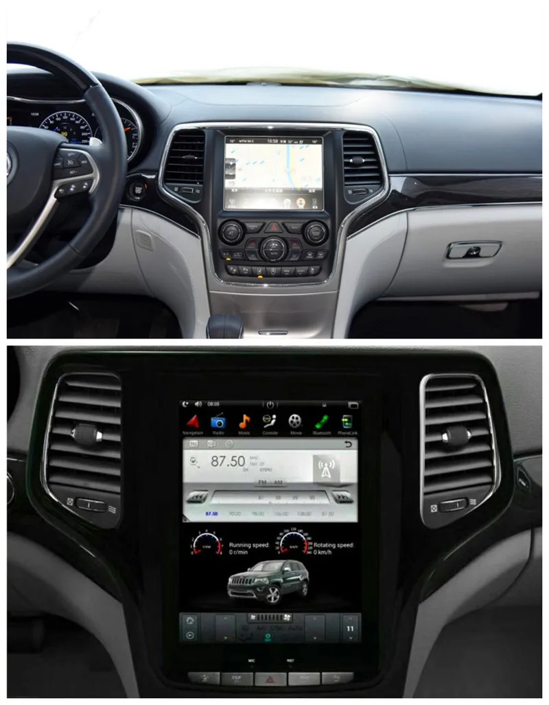 Top Aotsr Android 7.1 Tesla style Car GPS Navigation For JEEP Grand Cherokee 2014-2018 headunit multimedia player No DVD player1di 2 Top Aotsr Android 7.1 Tesla style Car GPS Navigation For JEEP Grand Cherokee 2014-2018 headunit multimedia player No DVD player1di 2