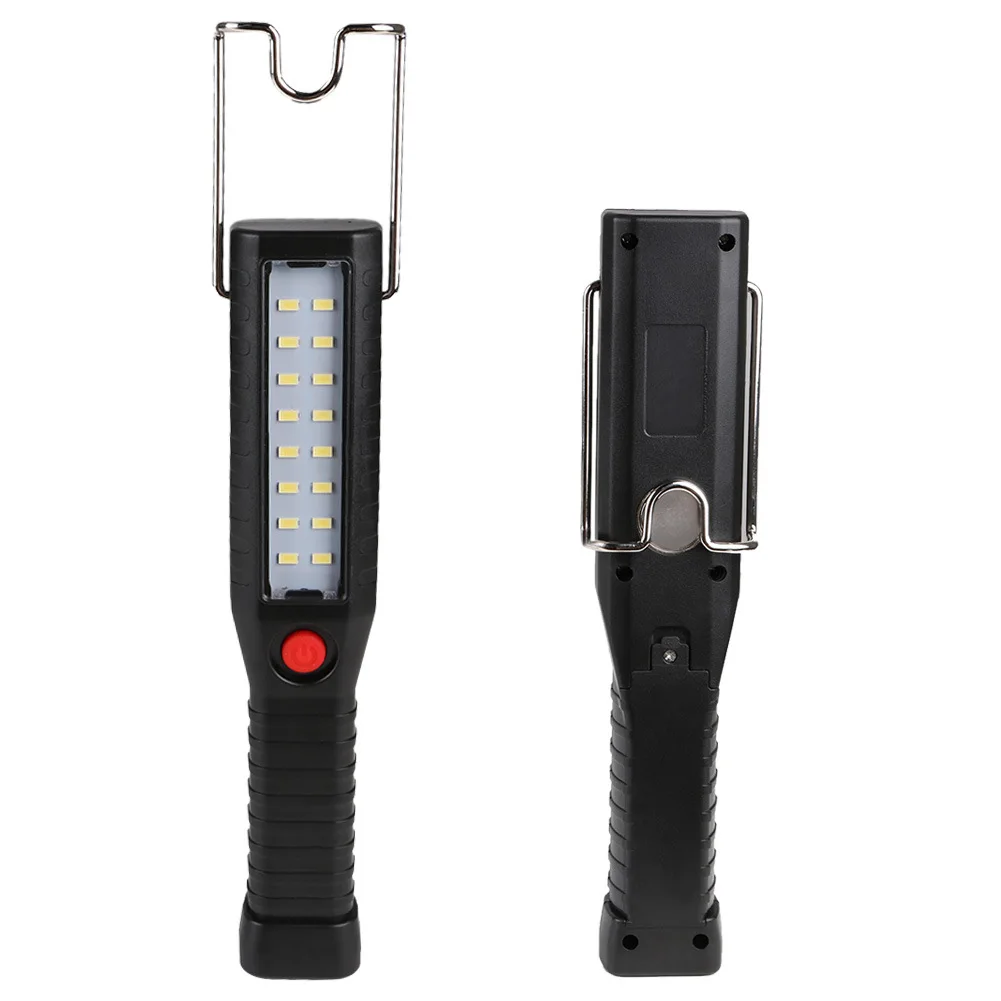 

LED Flashlight USB Rechargeable Working Lamp With Hook Magnet Torch Light for Home Camping Emergency --M25