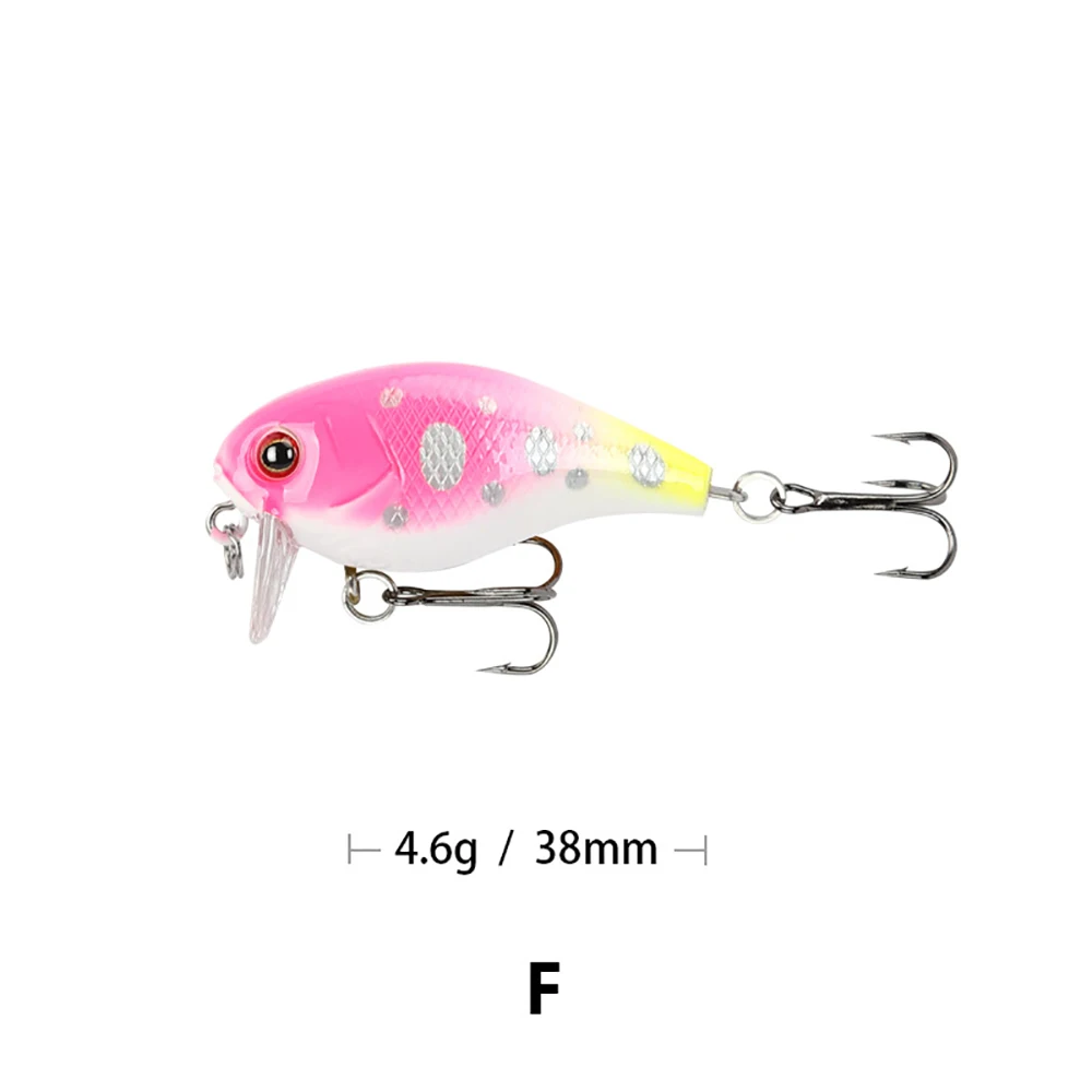 38mm 3.8g Mini Floating Bionic Crank Little Fatty Lure CHUBBY SSR  Artificial Hard Bait Fishing Lure Wobbler Fishing Accessories - AliExpress