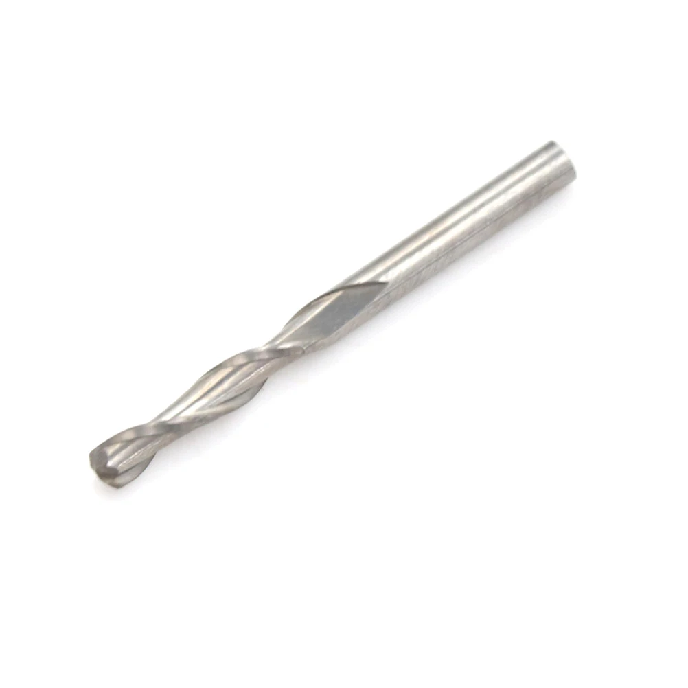 

2pcs Flute Router Bit Carbide CNC Router Bits Flute End Mill DIY Tools Durable 3.175*17*38.5mm