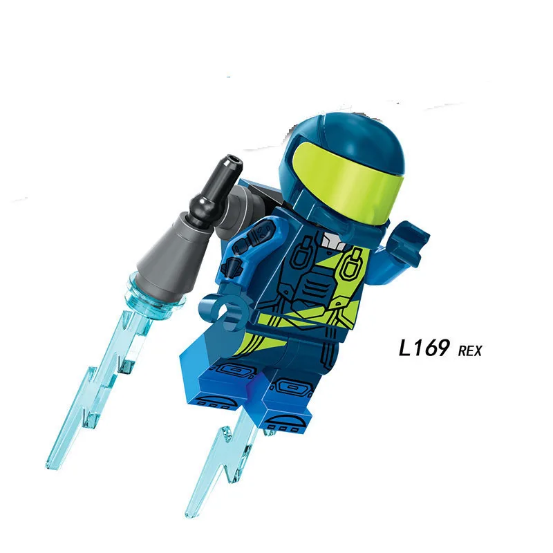 

Single Sale Compatible LegoINGlys Cartoon Big Movie 2 SHARKIRA REX ZEBE EMMET LUCY Figure Bricks Building Blocks Toys Boys Gift