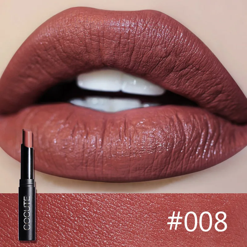Sexy Matte Makeup Lipstick Waterproof Non-stick Cup Lip Stick Make up Cosmetics maquiagem