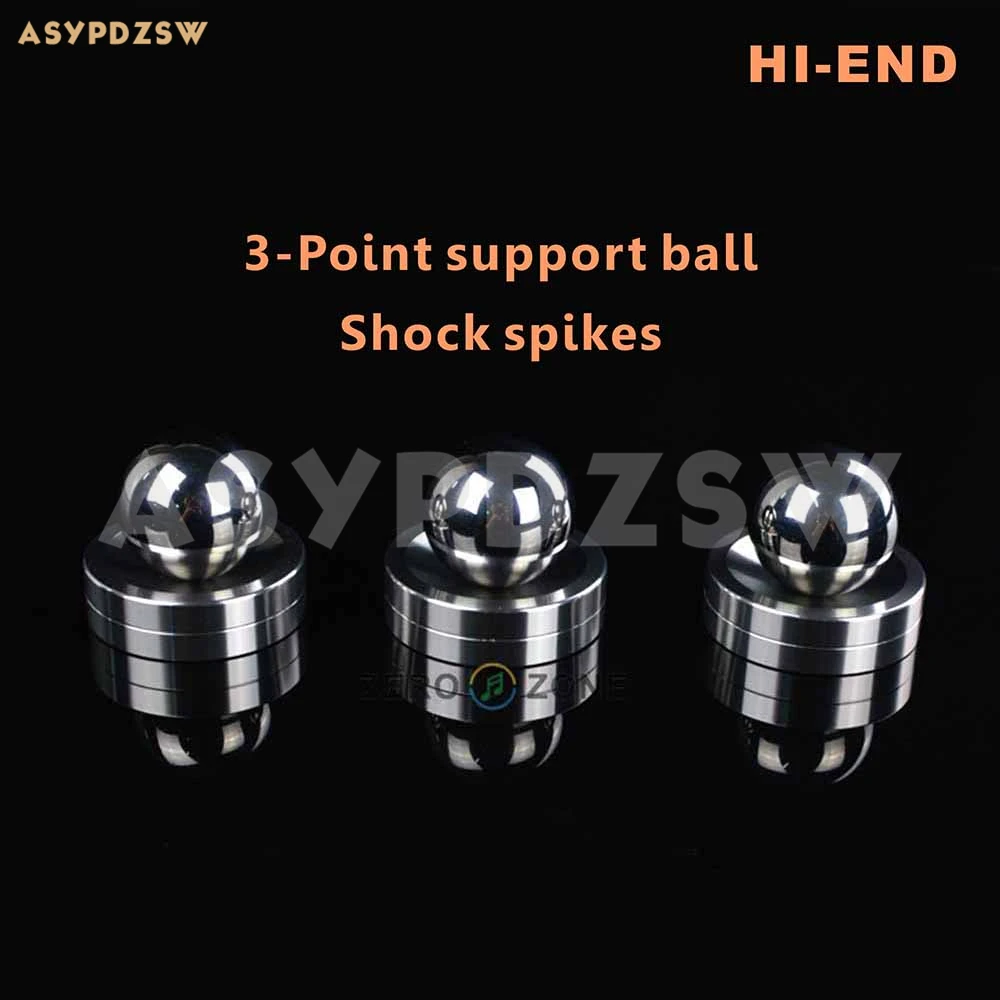 HI-END 3-точечный поддержка мяч для компакт-дисков/DAC/LPS динамик ножки для усилителя ударные шипы