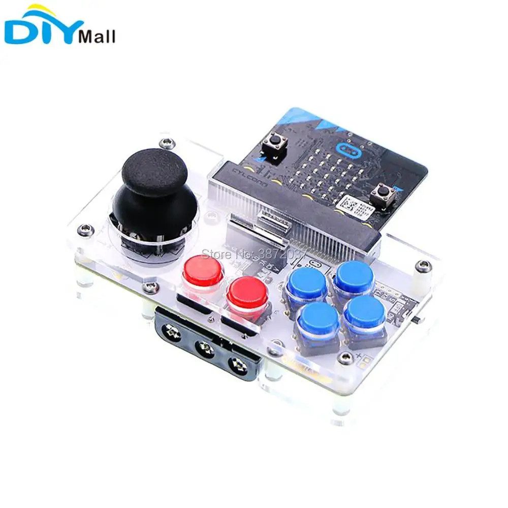 

Joystick:bit Joystick Module Expansion Board + Transparent Acrylic Case for BBC Micro:bit Microbit