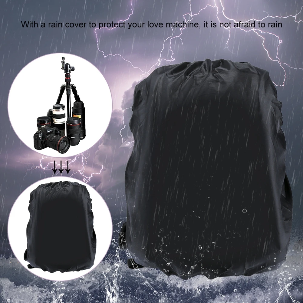 

PULUZ Large Capacity Waterproof Cameras Laptops Tablets Travel Bags Backpack Two Layers Design Durable With USB Charging Port