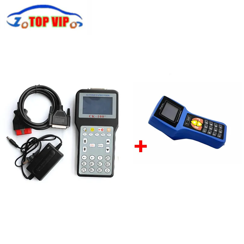 

DHL free!! Discount V16.8 T300 auto Key Programmer + CK100 v99.99 Key Programmer For Mulit Brand Cars Professional Car Key Maker