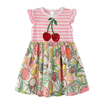 

Kids clothing Girls dress Princess dresses Clothes 6pcs/lot