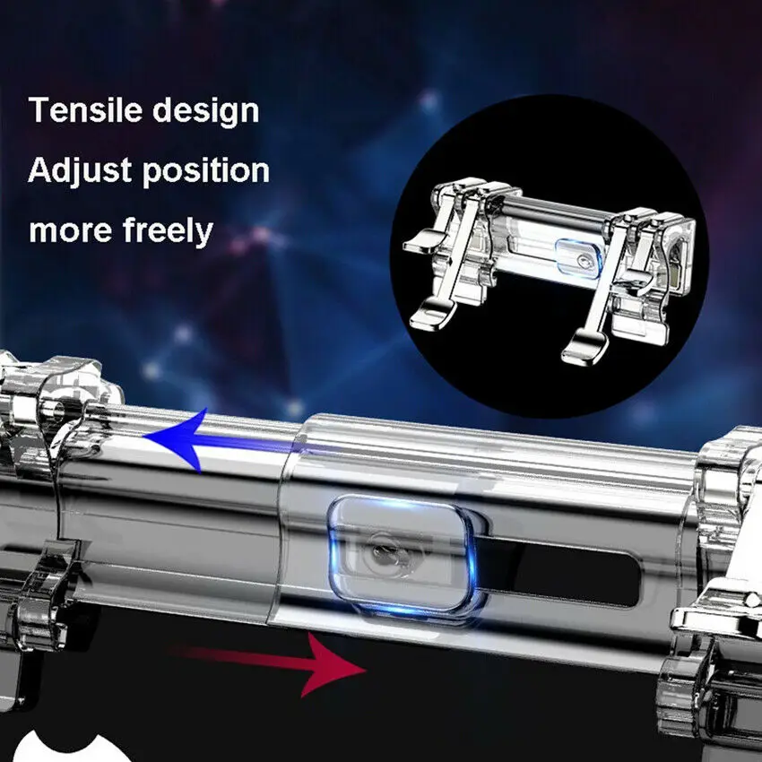 Мобильный триггер Геймпад контроллер L1R1 огонь Кнопка стрелок ручка триггер Aim ключ джойстик для iPhone Android PUBG/ножи из GT