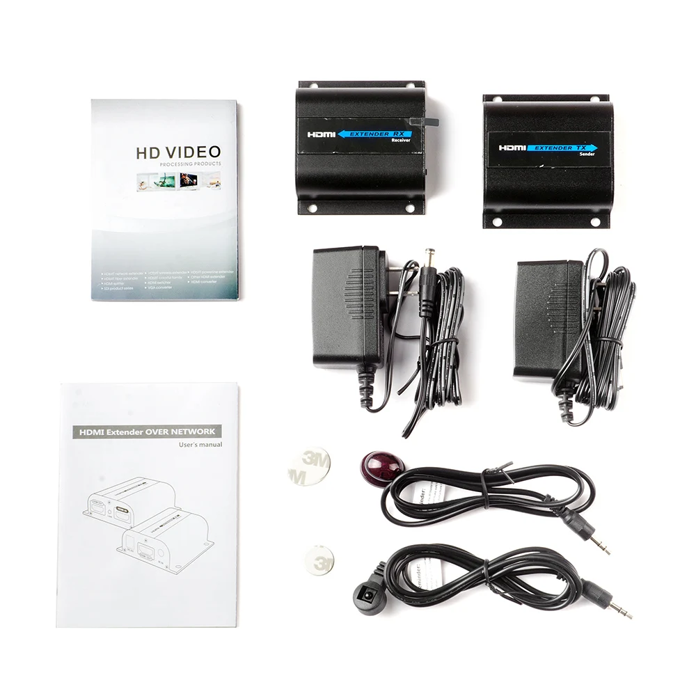 

LKV372Pro 1080P HDMI Extender With Loop & IR Repeater Cable Over Ethernet Cat5e/6 up to 60M RJ45 without pacakge