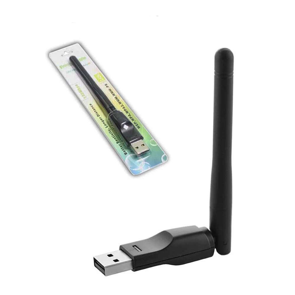 Мини MT7601 USB WiFi беспроводной с антенной LAN адаптер для цифрового спутникового приемника GTMEDIA V7S, V8 Super, V8 NOVA, V9 Super и т. Д