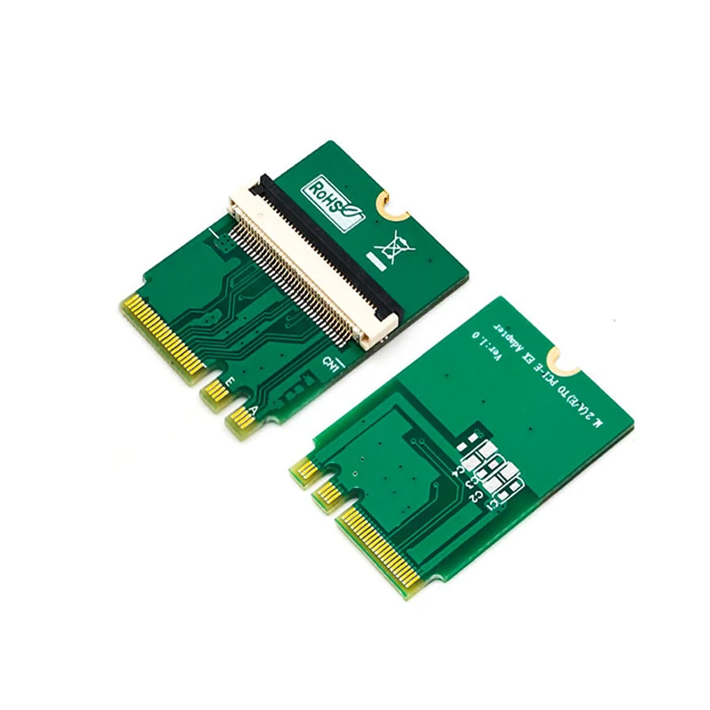 NGFF(M.2) ключ A E к PCI-E Express X1+ USB Riser Card с высокоскоростным FPC кабелем