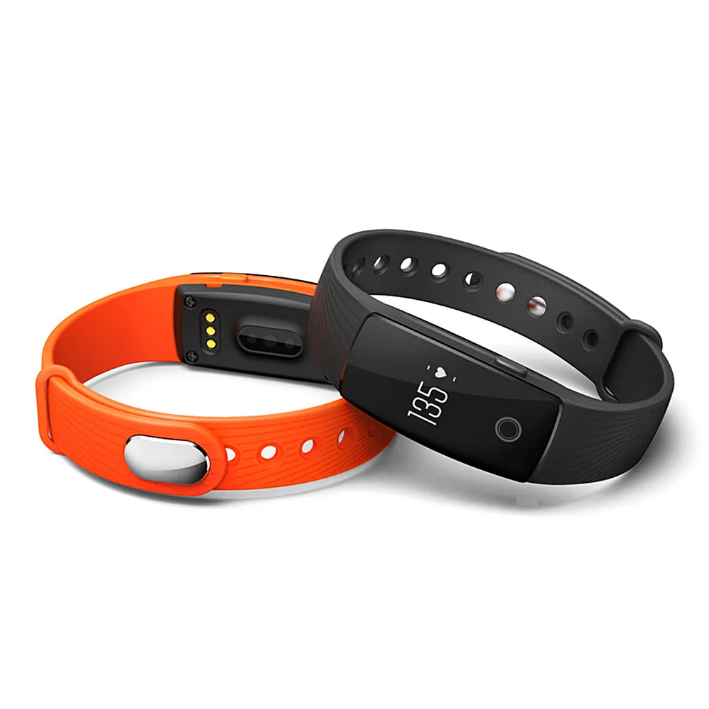 Makibes ID107 Smart Bracelet BT4.0 Heart Rate Monitor Smartband Pulse Sports Fitness Tracker for Android iOS 18