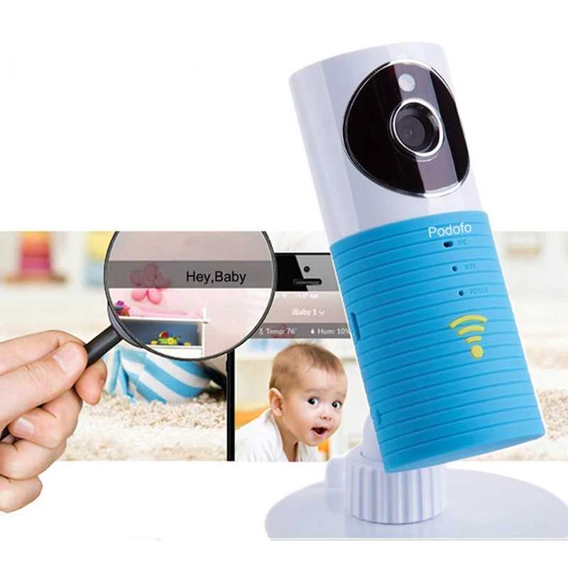 

Wireless Wifi Baby Monitor 720 IP Camera Intelligent Alerts Nightvision Intercom Wifi Camera support iOS Android